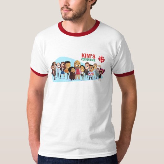 T-shirt La commodité de Kim - Neil Hooson (Devant)