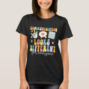 T-shirt La communication est différente pour chaque discou