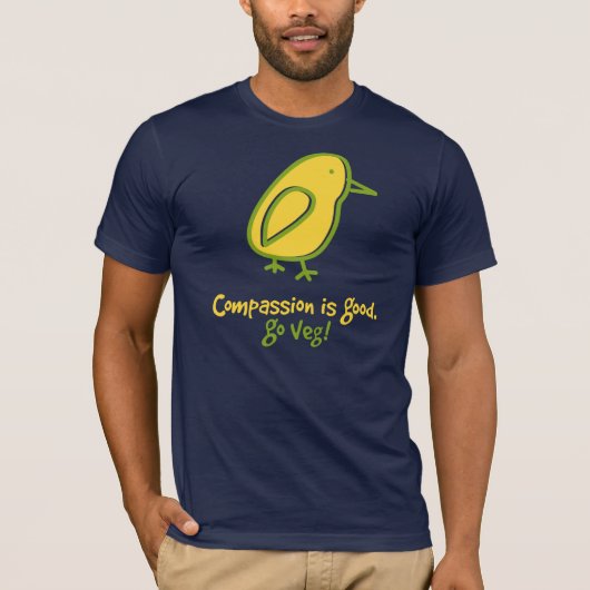 T-shirt La Compassion Est Bonne. (Devant)
