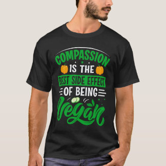 T-shirt La compassion est le meilleur effet secondaire du