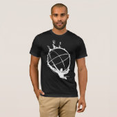 T-shirt La conception d'atlas (Devant entier)