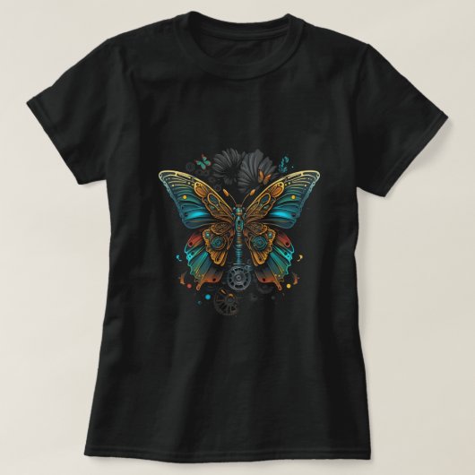 T-shirt la conception papillon (Design devant)