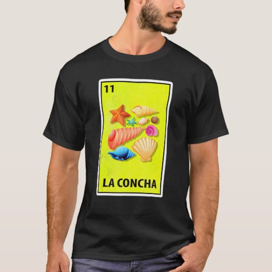 T-shirt La Concha Mexicaine Lottery (Devant)