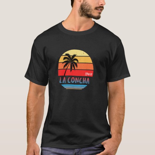 T-shirt La Concha Shirt La Concha Espagne (Devant)