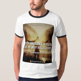 T-shirt la confiance commence ici