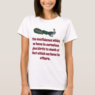 T-shirt La Confiance Que Nous Avons - Citation Confiance