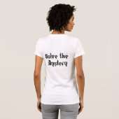 T-shirt La connaissance est puissance (Dos entier)