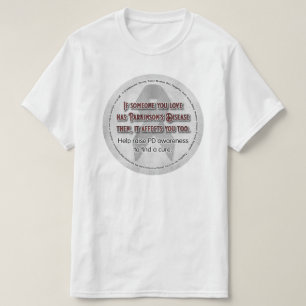 T-shirt La conscience de Parkinson si quelqu'un que vous a