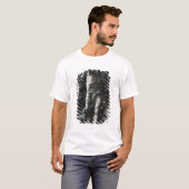 T-shirt La conscience ou, l'oeil observant Caïn (Devant entier)