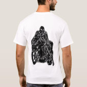 T-shirt la construction de moto de vélo de l'entrave (Dos)