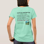 T-shirt La Conversation Plein Air (Dos)