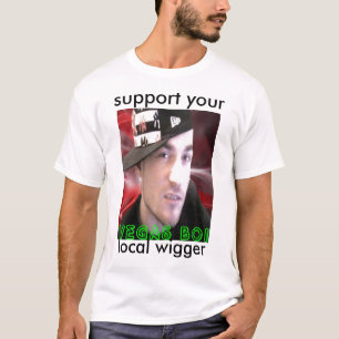 T-shirt la copie 55, soutiennent le votre, wigger local
