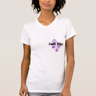 T-shirt la copie de chaussure fonctionnent juste