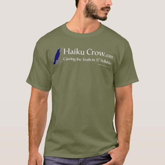 T-shirt La Corneille de Haiku (Devant)