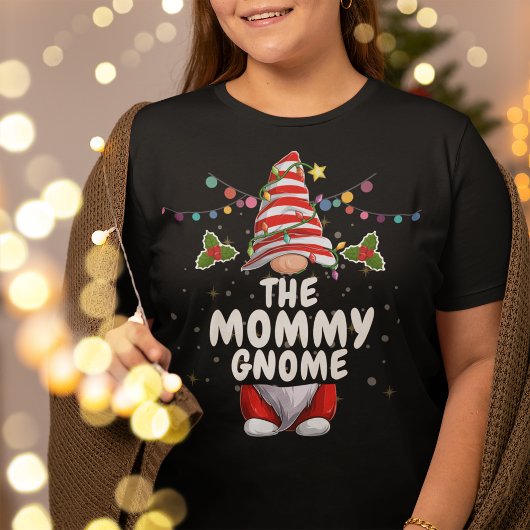 T-shirt La correspondance Noël de maman Gnome