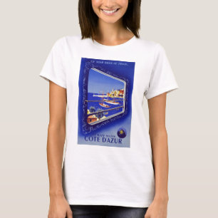 T-shirt La Côte d'Azur Cote d'Azur