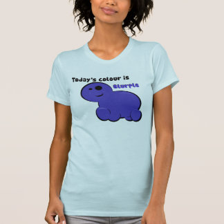 T-shirt La couleur d'aujourd'hui est Blurple