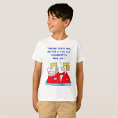 T-shirt la coupe de reine de roi se dirigent (Devant entier)