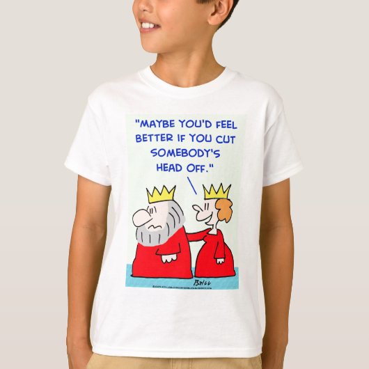 T-shirt la coupe de reine de roi se dirigent (Devant)