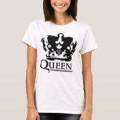 T-shirt La couronne de la Reine (Devant)
