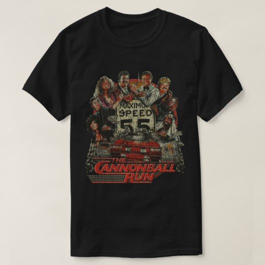 T-shirt La course de canonball 1981 (Design devant)