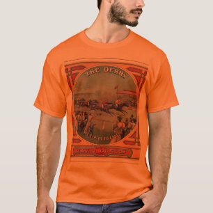 T-shirt La course de chevaux Vintages Derby David Dunlop