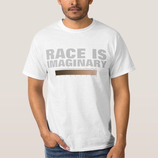 T-shirt La course est imaginaire (Devant)