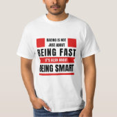 T-shirt La course n'est pas seulement une question de rapi (Devant)