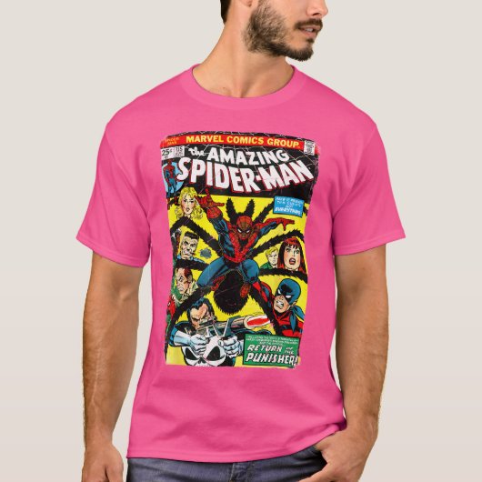 T-shirt La couverture de la bande dessinée Spider (Devant)