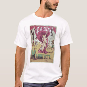 T-shirt La couverture La de score de feuille 'luttent