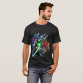 T-shirt La couverture New 52 1 3ème impression _1 (Devant entier)