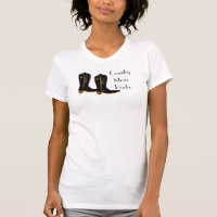 La cow-girl de cowboy de roches de musique country