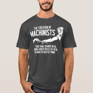 T-shirt La Création De La Société De Commerce Machiniste C