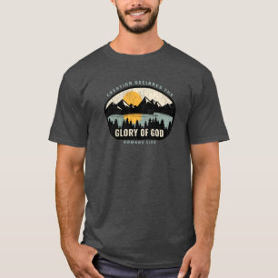 T-shirt La création déclare la gloire de Dieu