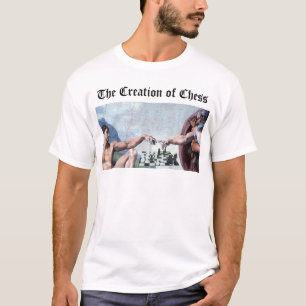 T-shirt La création des échecs
