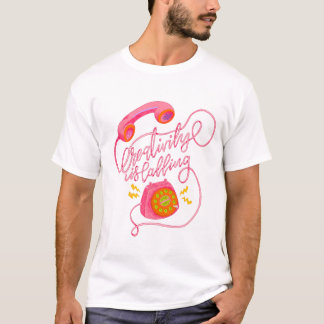 T-shirt La créativité c'est appeler !