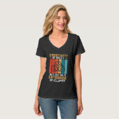 T-shirt La créativité est géniale mais pas en tant que dév (Devant entier)