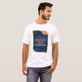 T-shirt La créativité exige du courage (Devant entier)