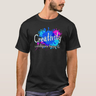 T-shirt La créativité intelligence s'amuser Handyman Cra