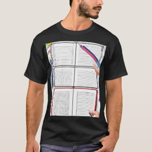 T-shirt La créativité organisée : un conte de planificateu