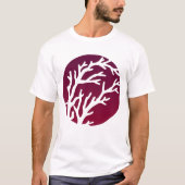 T-shirt La crème roule le grand arbre (Devant)