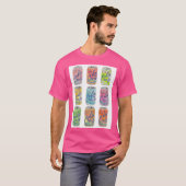 T-shirt La Croi Cans rétro (Devant entier)