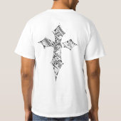 T-shirt La croix (Dos)