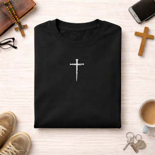 T-shirt La Croix Blanche des trois clous Christian