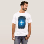 T-shirt La croix d'Einstein (Devant entier)