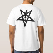 T-shirt La croix frappent du pied (Dos)