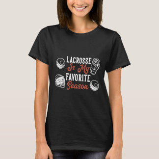 T-shirt La crosse Est Ma Saison Préférée
