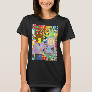 T-shirt La crypto règne sur les pauvres Bitcoin Ethereum P