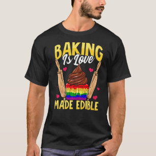 T-shirt La Cuisine Est Amoureuse Fabriquée