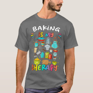 T-shirt La Cuisine Est Ma Thérapie Drôle Sarcastique